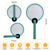 Electric Mosquito Swatter Bug Zapper Fly Insect Killer Lamp 2 in 1 Foldable Harmless Odorless Noiseless Trap Catcher For Home Restaurant Camping Outdo