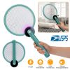Electric Mosquito Swatter Bug Zapper Fly Insect Killer Lamp 2 in 1 Foldable Harmless Odorless Noiseless Trap Catcher For Home Restaurant Camping Outdo