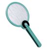 Electric Mosquito Swatter Bug Zapper Fly Insect Killer Lamp 2 in 1 Foldable Harmless Odorless Noiseless Trap Catcher For Home Restaurant Camping Outdo