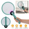 Electric Mosquito Swatter Bug Zapper Fly Insect Killer Lamp 2 in 1 Foldable Harmless Odorless Noiseless Trap Catcher For Home Restaurant Camping Outdo