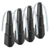 4Pcs Fly Repellent Fan Table Top Battery Powered Bug Deterrent Fan Hanging Food Fans for Party BBQ Picnic Camping