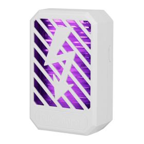 Indoor Plug In Bug Electric Zapper UV Mosquito Insect Killer Lamp Harmless Odorless Noiseless Trap Catcher Repellent For Removing Flies Mosquitoes Gna (Option: White)
