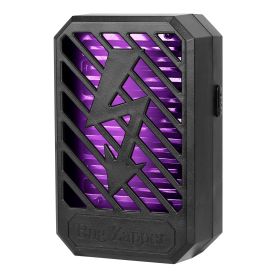 Indoor Plug In Bug Electric Zapper UV Mosquito Insect Killer Lamp Harmless Odorless Noiseless Trap Catcher Repellent For Removing Flies Mosquitoes Gna (Option: Black)