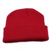 Unisex 5 LED Knitted Beanie Winter Warm Hat Camping Jogging Running Cap Headlamp